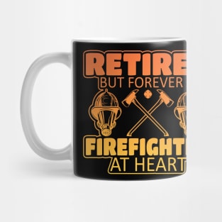 Retired Firefighter Gift Mug